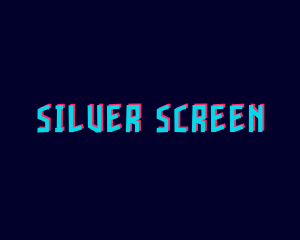 Glitch Glow Gamer Logo