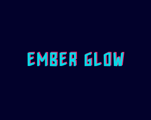 Glitch Glow Gamer logo design