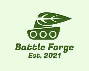 Eco Battle Tank logo design