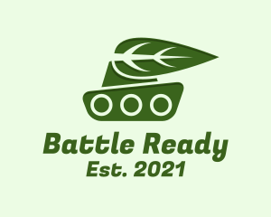 Eco Battle Tank logo design