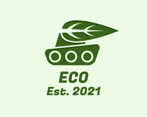 Eco Battle Tank logo design