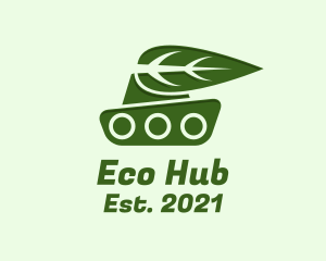 Eco Battle Tank logo design