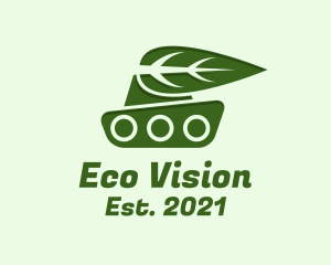 Eco Battle Tank logo design