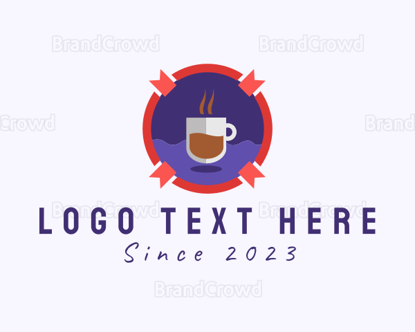 Coffee Bar Badge Logo
