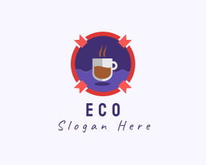 Coffee Bar Badge  Logo