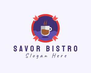 Coffee Bar Badge  Logo