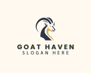 Wild Mountain Goat  logo design