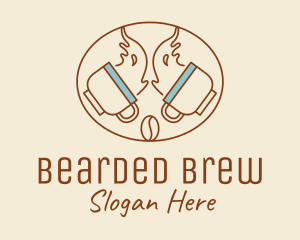 Brewed Coffee Cups  logo design