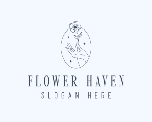 Flower Beauty Florist logo design