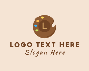 Coconut - Color Paint Palette logo design