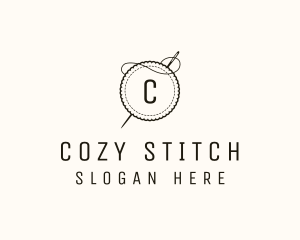 Patch Needle Tailoring logo design