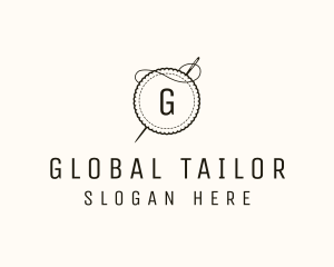 Patch Needle Tailoring logo design