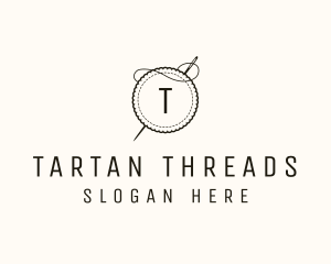 Patch Needle Tailoring logo design