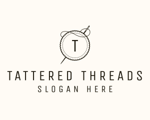 Patch Needle Tailoring logo design