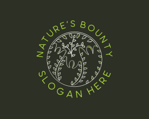 Family Nature Therapy logo design