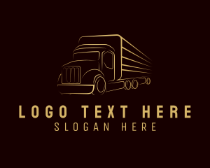 Highway - Freight Delivery Automobile logo design