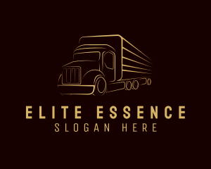 Freight Delivery Automobile Logo