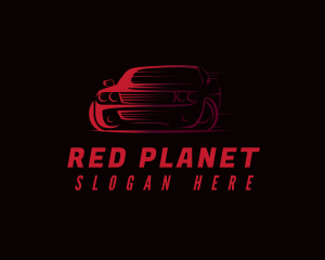 Red Drift Racing logo design