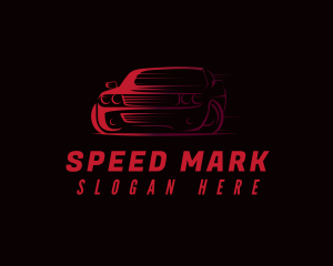 Red Drift Racing logo design