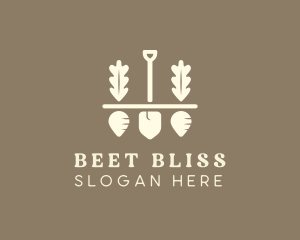 Beet - Shovel Vegetable Farm logo design