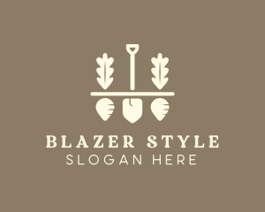 Shovel Vegetable Farm logo design