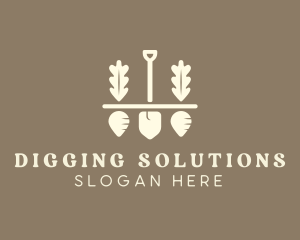 Shovel - Shovel Vegetable Farm logo design