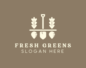Vegetable - Shovel Vegetable Farm logo design