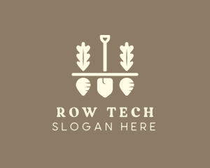 Shovel Vegetable Farm logo design