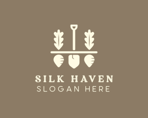 Shovel Vegetable Farm logo design