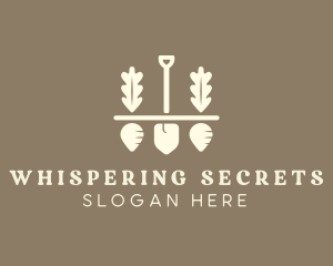 Shovel Vegetable Farm logo design