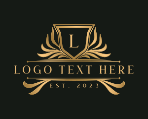 Luxe - Classic Luxury Crest logo design