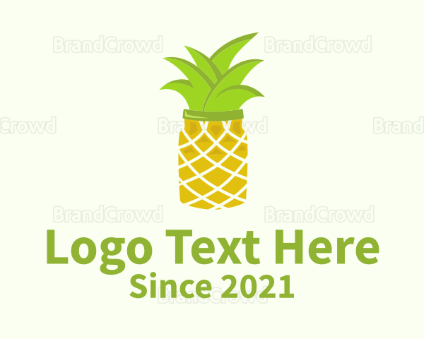 Pineapple Jar Decoration Logo