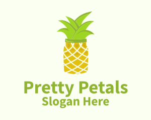 Pineapple Jar Decoration  Logo