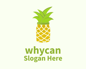 Pineapple Jar Decoration  Logo