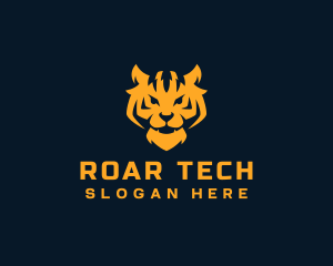 Roar - Wild Tiger Animal logo design