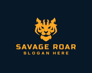 Wild Tiger Animal logo design