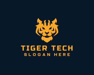 Wild Tiger Animal logo design