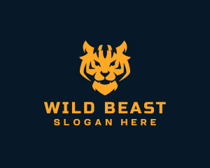 Wild Tiger Animal logo design