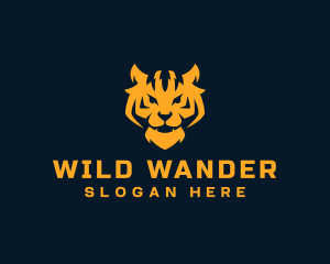 Wild Tiger Animal logo design