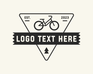 Emblem - Marathon Bicycle Race logo design