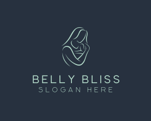 Mother Baby Newborn Maternity logo design