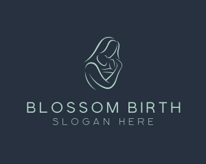 Obstetrician - Mother Baby Newborn Maternity logo design