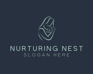 Maternal - Mother Baby Newborn Maternity logo design