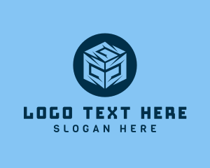 Web Hosting - Gaming Cube Letter G logo design