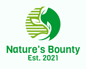 Nature Sprout Leaf  logo design