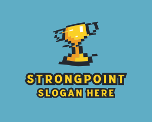 Success - Tournament Trophy Pixel Gaming logo design
