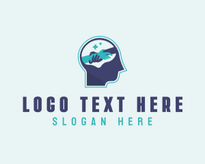 Psychology - Mental Health Healing Support logo design