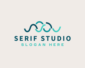 Sound Wave Media Studio logo design