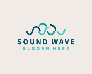 Volume - Sound Wave Media Studio logo design