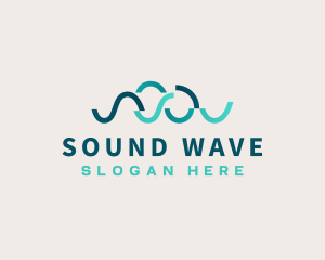 Sound Wave Media Studio logo design